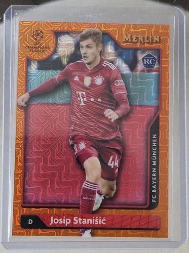 Josip Stanisic 2021 Topps Merlin Chrome /25