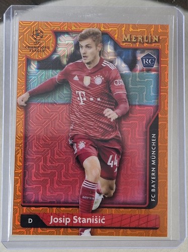 Josip Stanisic 2021 Topps Merlin Chrome /25