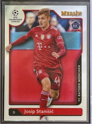 Josip Stanisic 2022 Panini Merlin Chrome