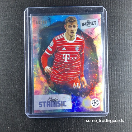 Josip Stanisic 2022 Topps Merlin Chrome /99