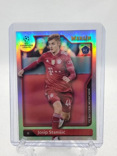 Josip Stanisic 2021 Topps Merlin Chrome Refractor #20