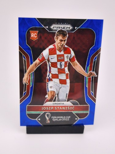 Josip Stanisic 2022 Panini Prizm World Cup Blue Scope /135