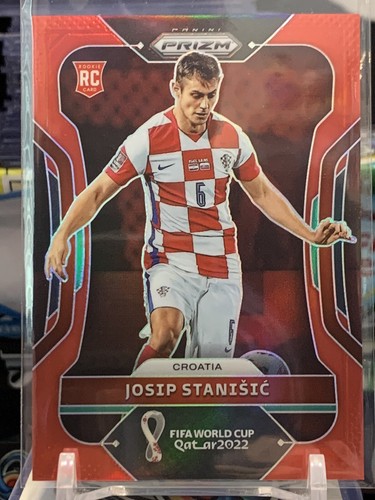 Josip Stanisic 2022 Panini Prizm World Cup Red Prizm /399