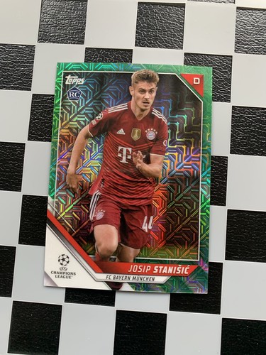 Josip Stanisic 2021 Topps UCL Green /99