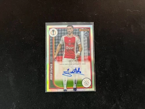 Josip Sutalo 2024 Topps Merlin Chrome Silver