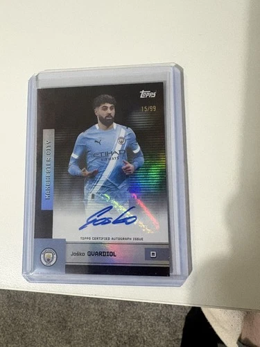 Josko Gvardiol 2025 Topps Manchester City Team Set /99