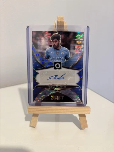 Josko Gvardiol 2024 Panini Select Blue Pulsar