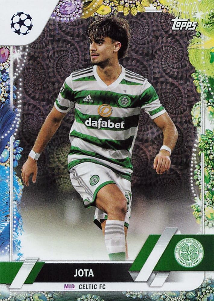 Jota 2022 Topps UEFA Club Competitions Carnaval Edition