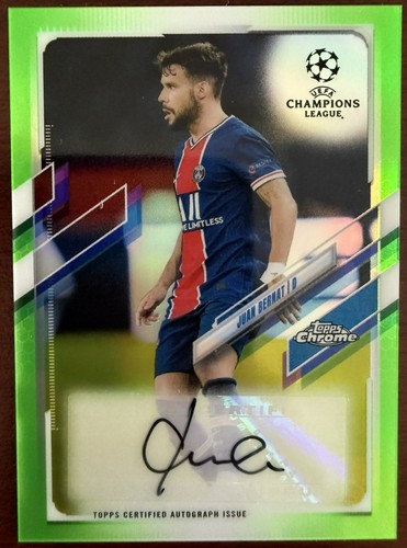 Juan Bernat 2020 Topps Finest /99