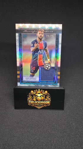 Juan Bernat 2020 Topps Museum Collection 29/75