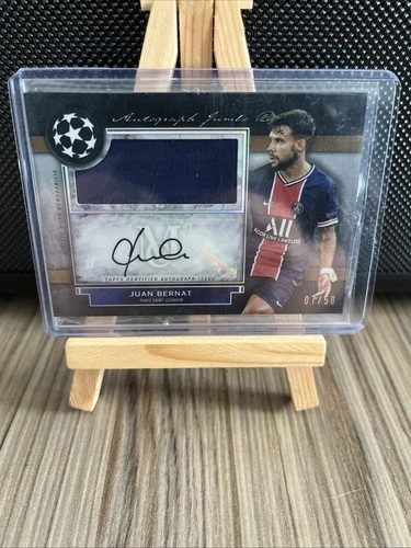Juan Bernat 2020 Topps Museum Collection /50