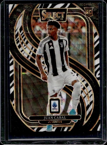 Juan Cabal 2024 Panini Select Serie A Zebra
