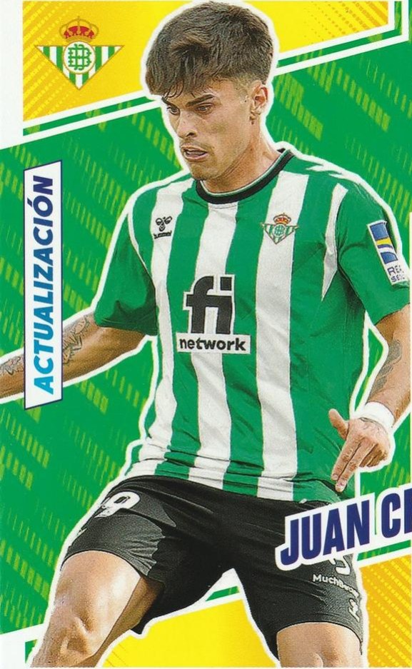 Juan Cruz 2022 Panini Adrenalyn XL La Liga