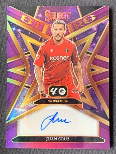 Juan Cruz 2025 Panini Seleziona La Liga Stars Viola /49
