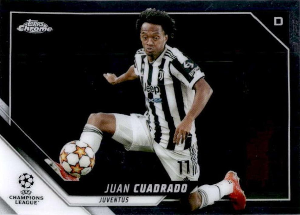 Juan Cuadrado 2021 Topps Chrome UCC 142