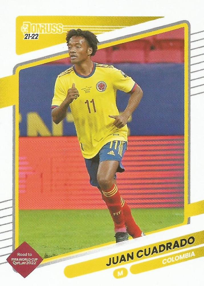 Juan Cuadrado 2021 Panini Donruss Soccer 28