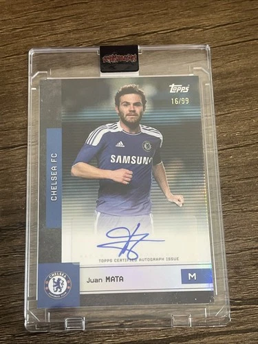 Juan Mata 2025 Topps Chelsea Team Set /99