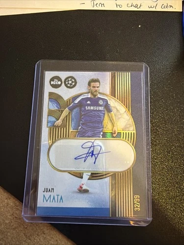Juan Mata 2025 Topps Deco /99
