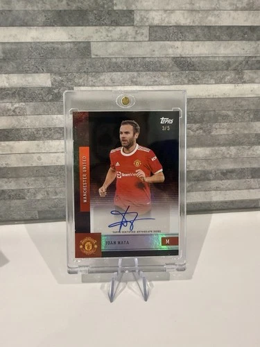 Juan Mata 2025 Topps Manchester United Team Set 3/5