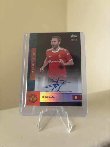 Juan Mata 2026 Topps Manchester United Team Set /50
