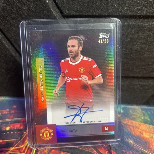 Juan Mata 2025 Topps Manchester United Team Set /50