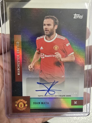 Juan Mata 2025 Topps Manchester United Team Set