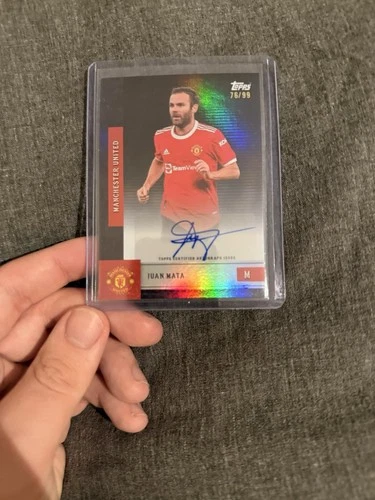 Juan Mata 2025 Topps Manchester United Team Set /99