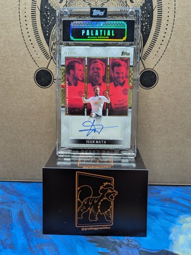 Juan Mata 2025 Topps Palatial /15