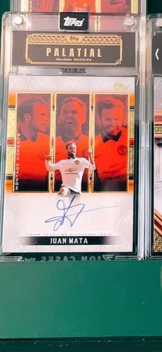 Juan Mata 2026 Topps Palatial /25