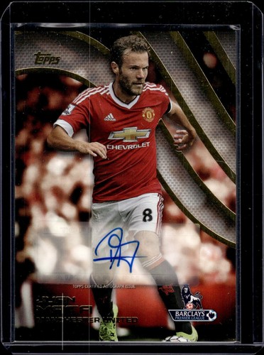 Juan Mata 2015 Topps Premier