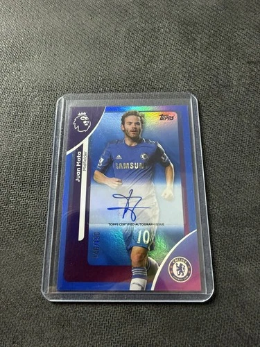 Juan Mata 2025 Topps Premier League /150