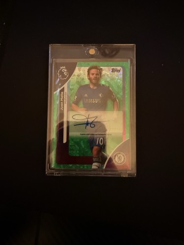 Juan Mata 2025 Topps Premier League Green /99