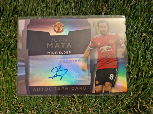 Juan Mata 2017 Topps Premier League Platinum