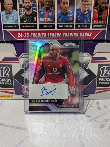 Juan Sebastian Veron 2024 Panini Prizm Premier League Silver /99