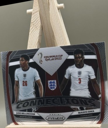 Multiple: Jude Bellingham, Bukayo Saka Panini Prizm 5