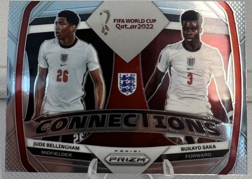Multiple: Jude Bellingham, Bukayo Saka 2022 Panini Prizm World Cup #5