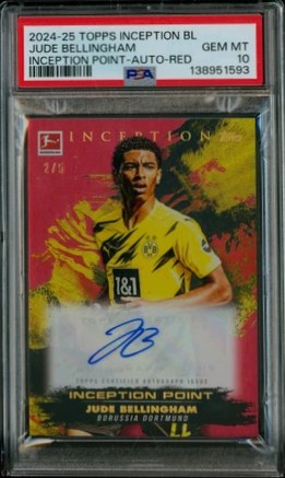 Jude Bellingham 2024 Topps Bundesliga Red 2/5