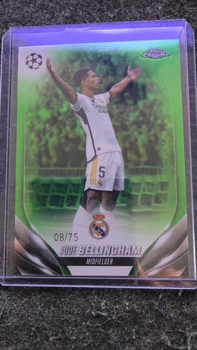 Jude Bellingham 2024 Topps Champions League Chrome Gold /75