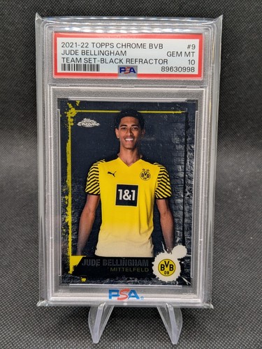 Jude Bellingham 2021 Topps Chrome Black /15