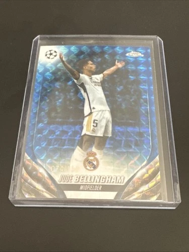 Jude Bellingham 2024 Topps Chrome Blue Prizm /150