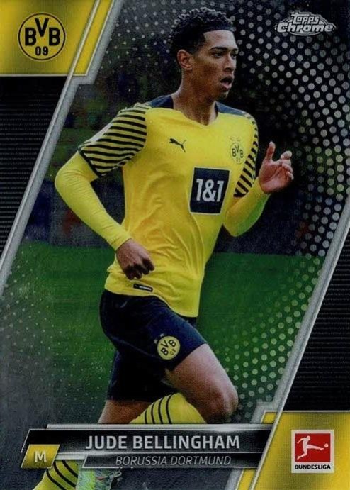 Jude Bellingham 2021 Topps Chrome Bundesliga 31