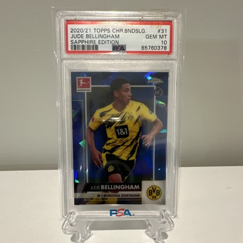 Jude Bellingham 2021 Topps Chrome Bundesliga Sapphire