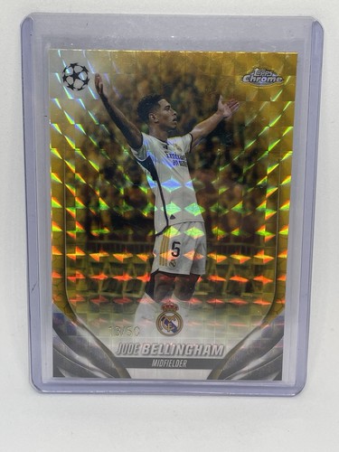 Jude Bellingham 2023 Topps Chrome Gold Geometric /50