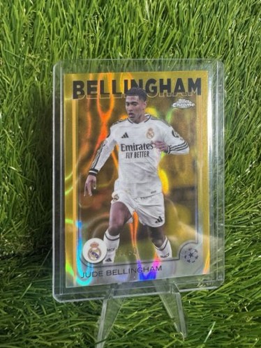 Jude Bellingham 2024 Topps Chrome Gold Lava /50