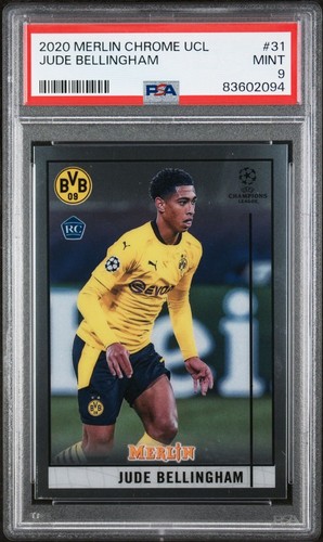 Jude Bellingham 2021 Topps Chrome Merlin