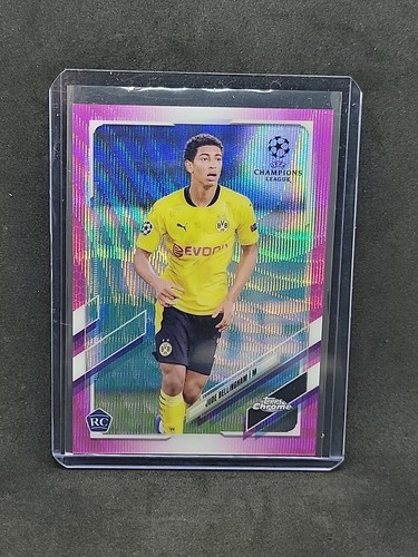 Jude Bellingham 2022 Topps Chrome Pink Wave