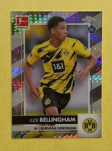 Jude Bellingham 2020 Topps Chrome Prism Refractor /199
