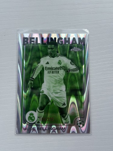 Jude Bellingham 2024 Topps Chrome RayWave /225