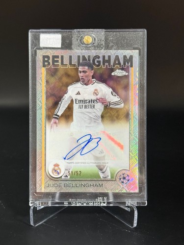 Jude Bellingham 2024 Topps Chrome Refractor /52