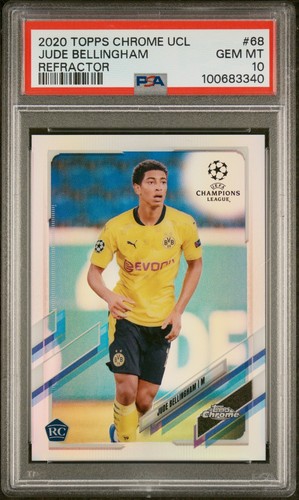 Jude Bellingham 2020 Topps Chrome Refractor